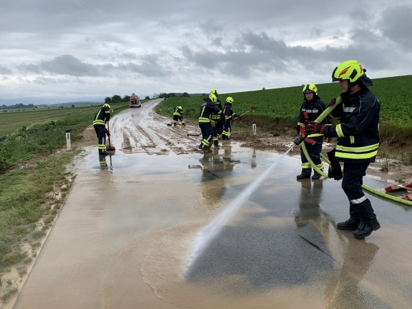 Mehrere Unwettereinsätze hintereinander