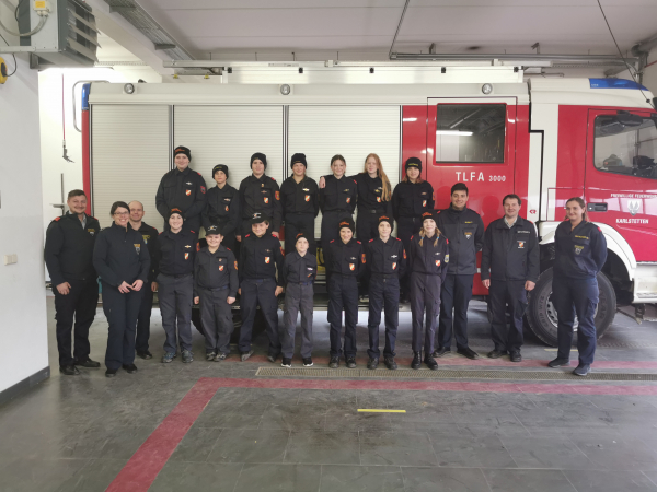 Wissenstest der Feuerwehrjugend