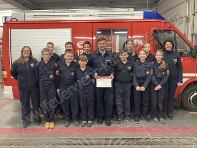FELIX &amp; ÖBFV Feuerwehrjugendfördertopf unterstützen Feuerwehrjugend