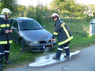 Überhitztes Fahrzeug