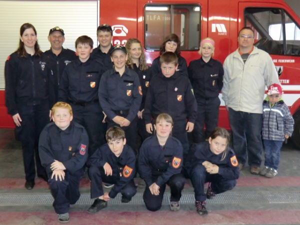 Wissenstest der Feuerwehrjugend