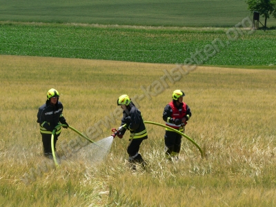 Flurbrand Richtung Schaubing