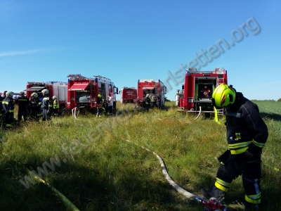 Flurbrand in Hofstetten – Gemeinde Obritzberg