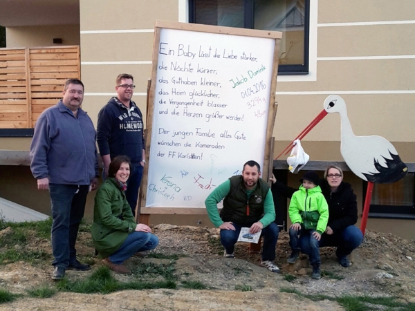 Nachwuchs bei der FF Karlstetten