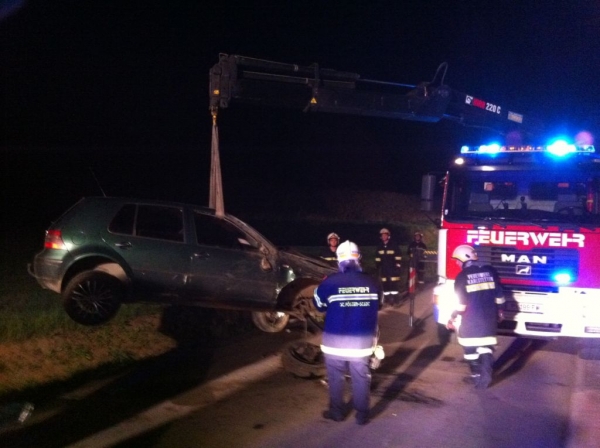 Verkehrsunfall zwischen Karlstetten und Untermamau